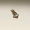 Square Crystal Clip Charm in Gold-Astrid &amp; Miyu