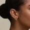 Star Charm Pavé Ear Cuff in Gold-Astrid &amp; Miyu