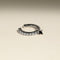 Star Charm Pavé Ear Cuff in Silver-Astrid &amp; Miyu