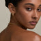 Cosmic Twist Ear Cuff in Gold-Astrid &amp; Miyu