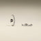 Orbit Marquise Studs in Silver-Astrid &amp; Miyu