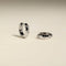 Bold Cosmic Small Hoops in Silver-Astrid &amp; Miyu
