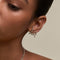 Marquise Crystal Hoop in Silver-Astrid &amp; Miyu