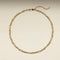 Twist Link Chain Necklace in Gold-Astrid &amp; Miyu