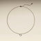 Pavé Charm Pendant Necklace in Silver-Astrid &amp; Miyu