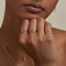 Duo Cosmic Star Open Ring in Gold-Astrid &amp; Miyu