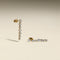 Crystal Drop Studs in Gold-Astrid &amp; Miyu