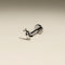 Duo Cosmic Star Titanium Piercing Stud in Platinum-Astrid &amp; Miyu