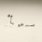 Cosmic Star Crystal Ear Jacket in Silver-Astrid &amp; Miyu