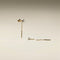 Double Marquise Drop Studs in Gold-Astrid &amp; Miyu