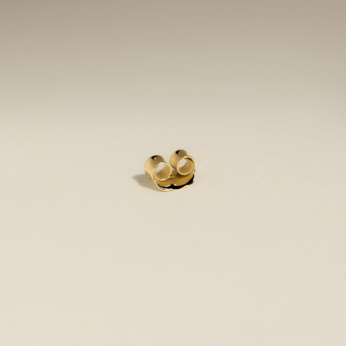 Butterfly Earring Back in Solid Gold-Astrid &amp; Miyu