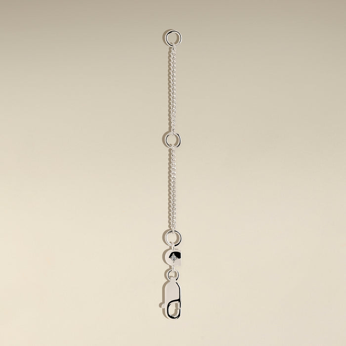 Curb Chain Extender in Silver-Astrid &amp; Miyu