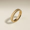 Ridged Ring in Gold-Astrid &amp; Miyu