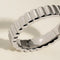 Ridged Ring in Silver-Astrid &amp; Miyu