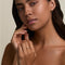 Opal October Birthstone Milestone Ring in Solid Gold-Astrid &amp; Miyu