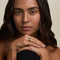 Opal October Birthstone Milestone Ring in Solid White Gold-Astrid &amp; Miyu