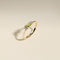 Peridot August Birthstone Milestone Ring in Solid Gold-Astrid &amp; Miyu