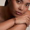 Crossover Illusion Bangle in Gold-Astrid &amp; Miyu