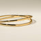 Crossover Illusion Bangle in Gold-Astrid &amp; Miyu