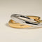 Crossover Illusion Hoops in Mixed Metal-Astrid &amp; Miyu