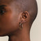 Wave Large Hoops in Gold