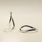 Wave Large Hoops in Silver