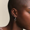 Wave Large Hoops in Silver