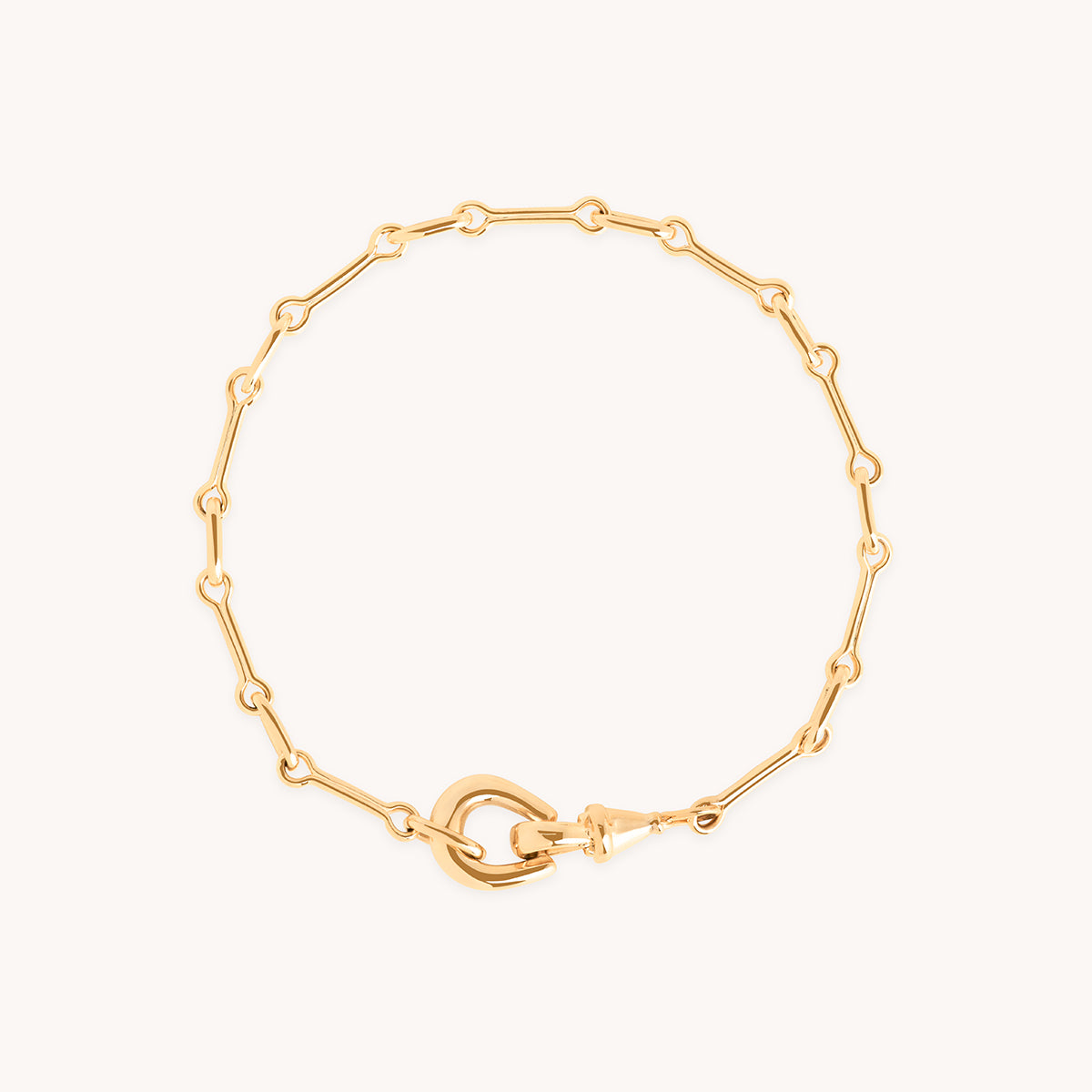 Hardware Chain Bracelet in Gold | Astrid & Miyu
