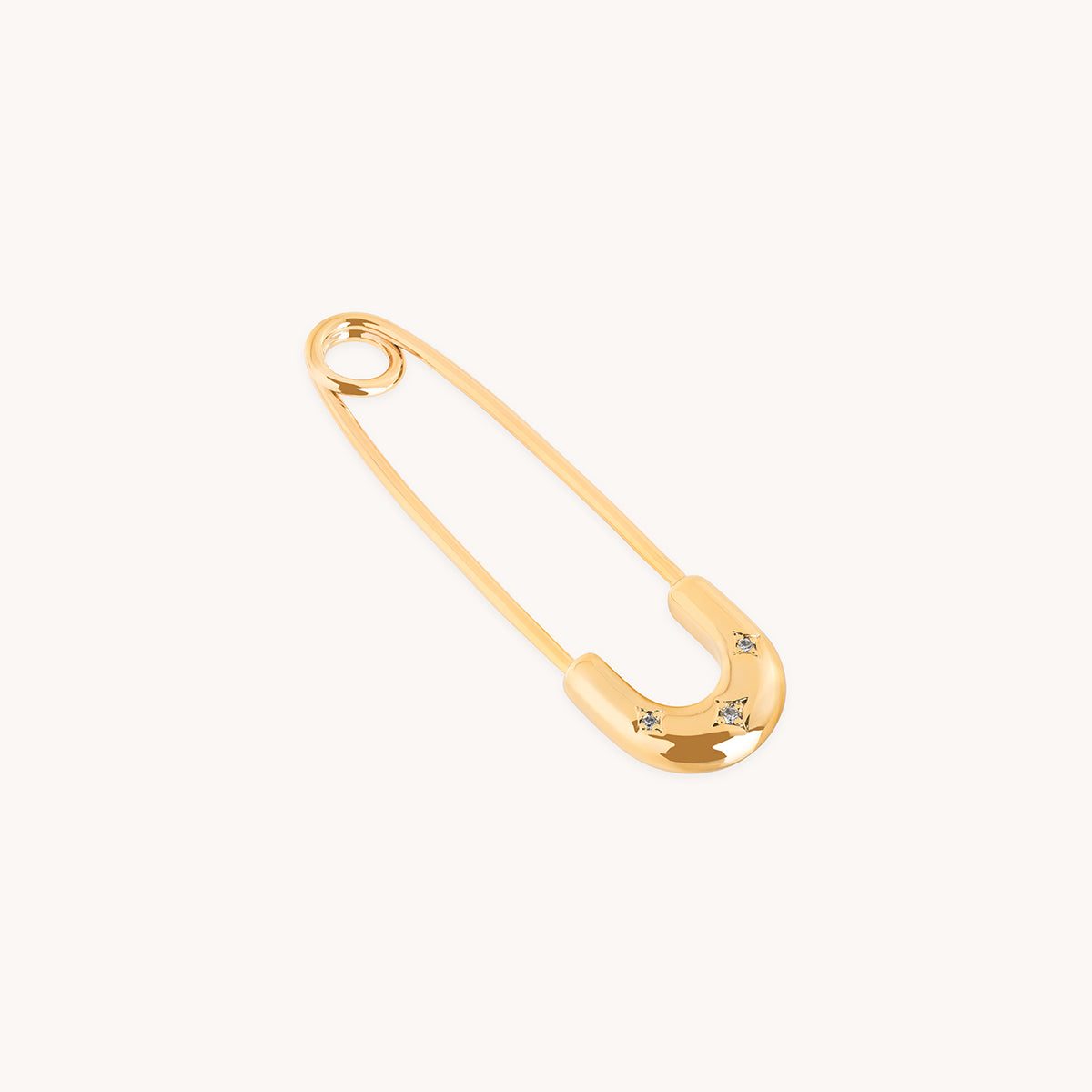 Charm Pin Brooch in Gold-Astrid &amp; Miyu