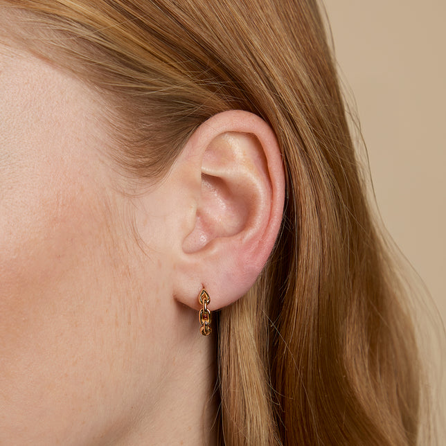 Hardware Link Hoops in Gold-Astrid & Miyu