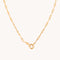 Hardware Chain Necklace in Gold-Astrid &amp; Miyu