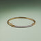 Pavé Knot Bangle in Gold-Astrid &amp; Miyu