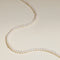 Pearl Necklace in Solid Gold-Astrid &amp; Miyu