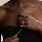 Pearl Necklace in Solid White Gold-Astrid &amp; Miyu