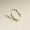 Scalloped Band Ring in Solid Gold-Astrid &amp; Miyu