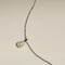Pearl Pendant Necklace in Silver-Astrid &amp; Miyu