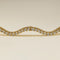 Scalloped Tennis Chain Necklace in Gold-Astrid &amp; Miyu