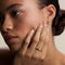 Scalloped Band Ring in Gold-Astrid &amp; Miyu