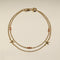 Starfish Double Chain Bracelet in Gold-Astrid &amp; Miyu