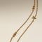 Starfish Double Chain Bracelet in Gold-Astrid &amp; Miyu