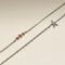 Starfish Double Chain Bracelet in Silver-Astrid &amp; Miyu