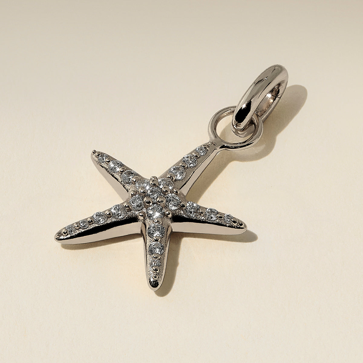 Starfish Clip Charm in Silver-Astrid &amp; Miyu