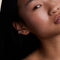 Ripple Wave Ear Cuff in Silver-Astrid &amp; Miyu