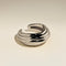 Ripple Wave Ear Cuff in Silver-Astrid &amp; Miyu