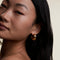 Ripple Wave Hoops in Gold-Astrid &amp; Miyu
