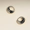 Ripple Wave Huggies in Silver-Astrid &amp; Miyu