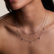 Starfish Double Chain Necklace in Silver-Astrid &amp; Miyu