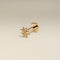 Solstice Piercing Stud in Solid Gold-Astrid &amp; Miyu