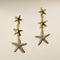Starfish Drop Studs in Gold-Astrid &amp; Miyu
