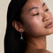 Starfish Drop Studs in Silver-Astrid &amp; Miyu